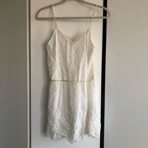 Tularose white tank dress XS